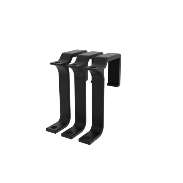 Clip-on dosing line holder, three-pack, product photo